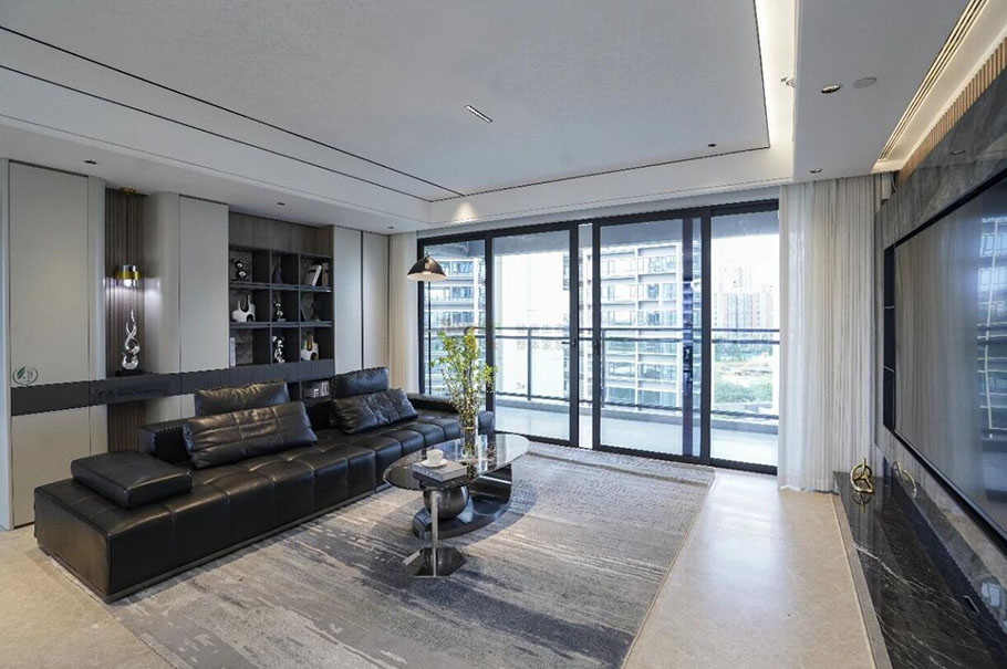 水岸云境采光+功能雙殺!客餐廳無縫銜接,幸福感拉滿